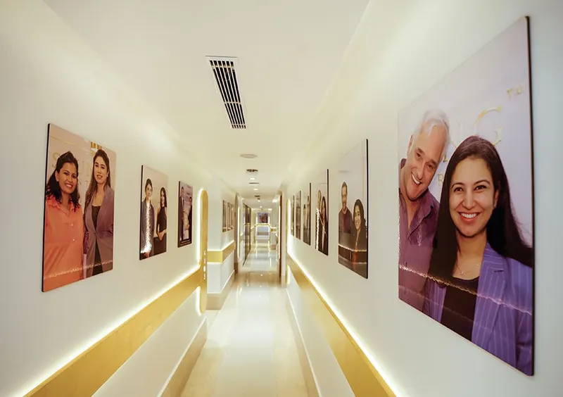 International patient consultation suite at Stunning Dentistry New Delhi